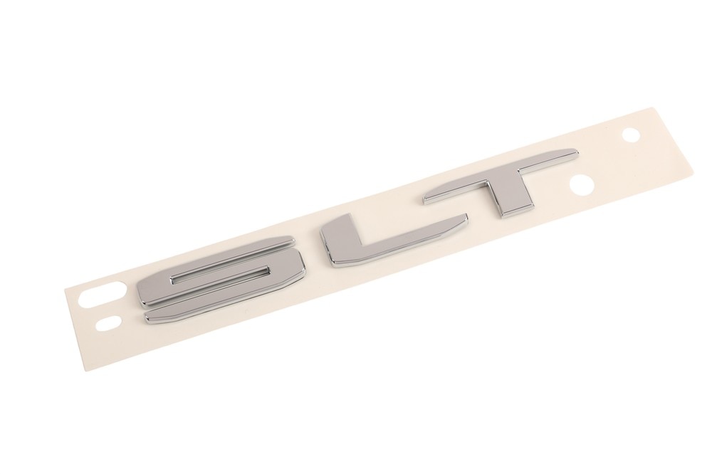 GM Genuine Parts SLT Trim Level Name Plate