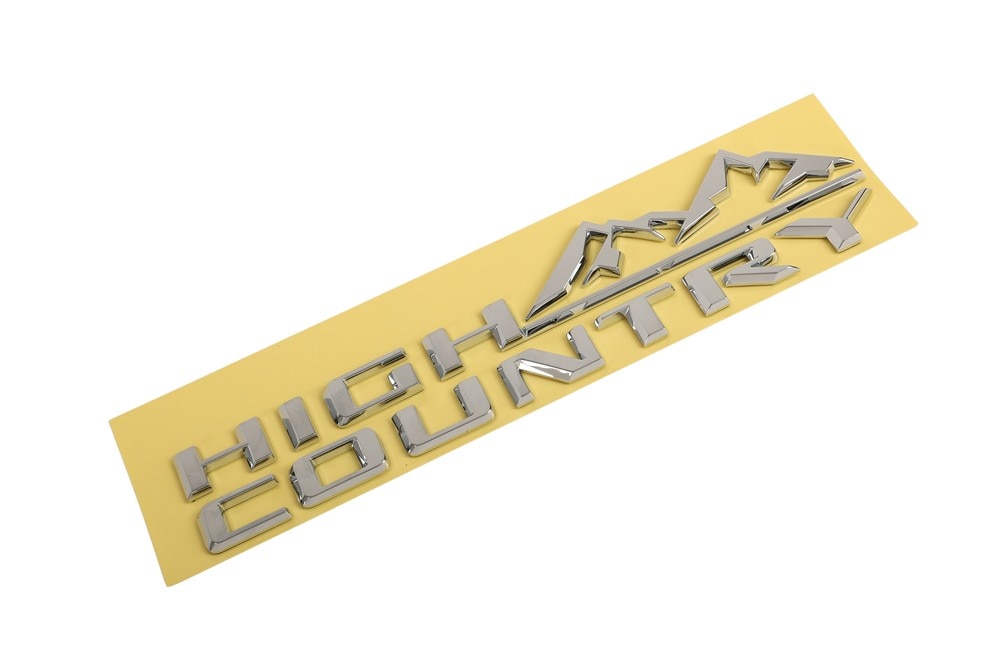 GM Genuine Parts Tailgate Marketing Name Plate