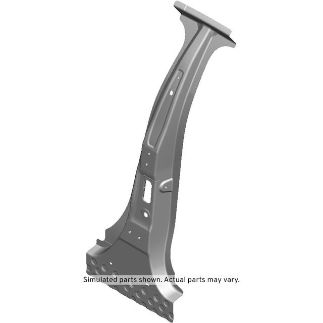 GM Genuine Parts Driver Side Center Pillar Outer Panel Reinforcement
