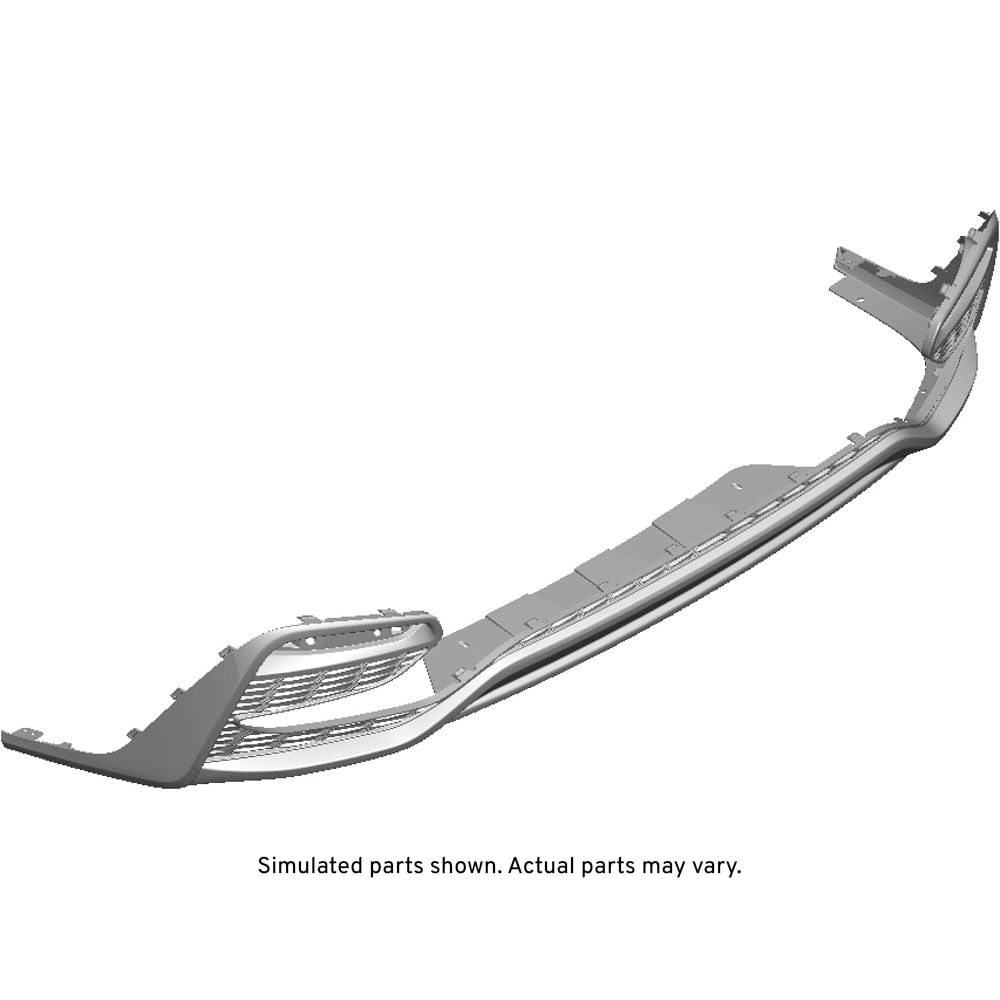 GM Genuine Parts Rear Lower Bumper Cover