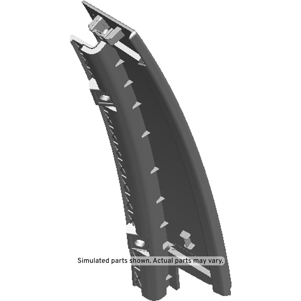 GM Genuine Parts Front Passenger Side Door Window Frame Rear Applique