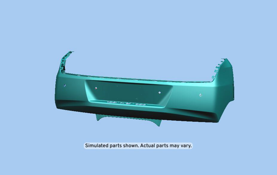 GM Genuine Parts Rear Upper Bumper Cover