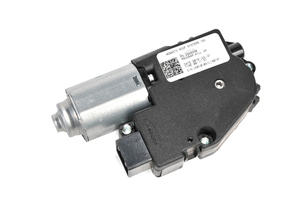 GM Genuine Parts Sunroof Sunshade Motor with Control Module (Programming Required)