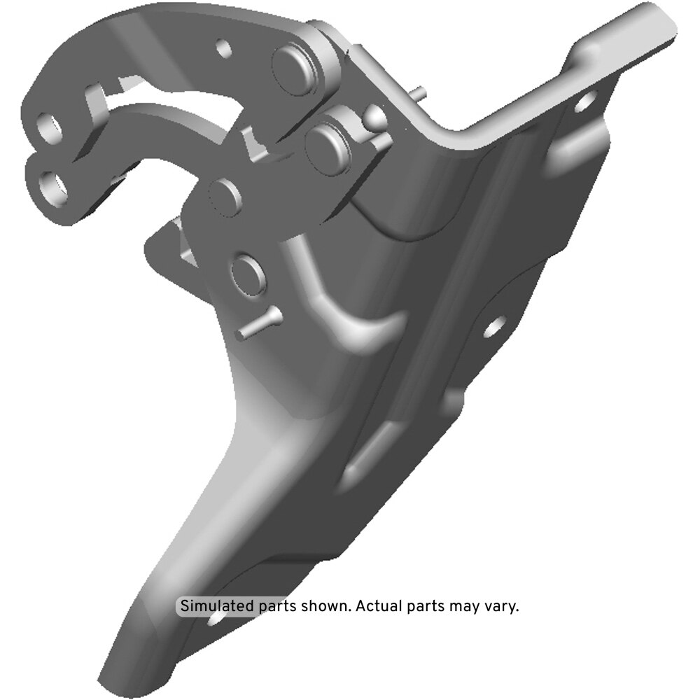 GM Genuine Parts Passenger Side Rear Seat Armrest Bracket