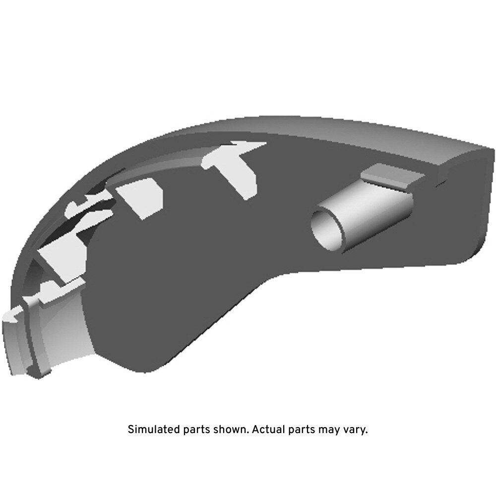 GM Genuine Parts Jet Black Rear Seat Armrest Hinge Finish Cover