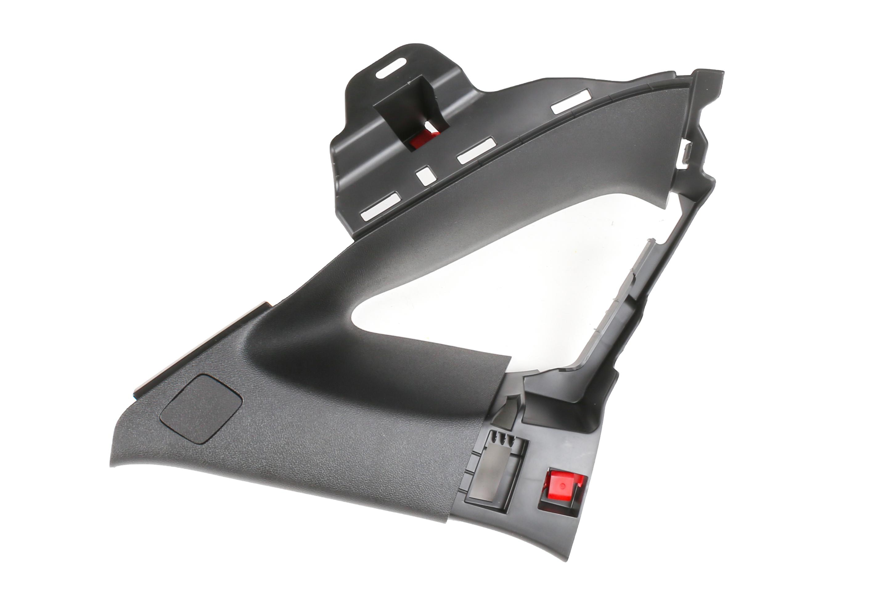 GM Genuine Parts Jet Black Passenger Side Quarter Window Trim Panel