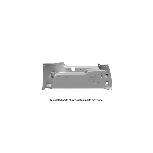 GM Genuine Parts Choccachino Passenger Side Quarter Lower Rear Trim Panel