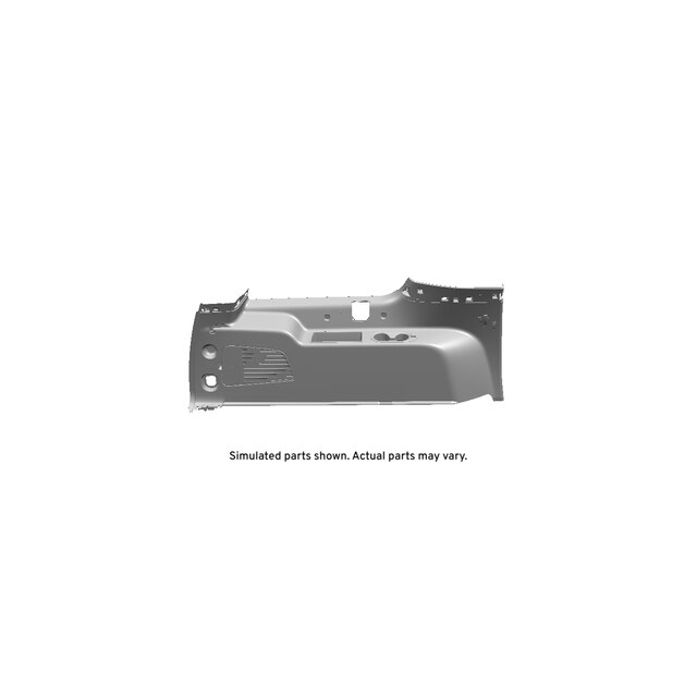 GM Genuine Parts Maple Sugar Driver Side Quarter Lower Rear Trim Panel