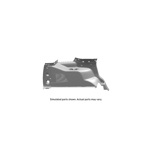 GM Genuine Parts Maple Sugar Driver Side Quarter Lower Rear Trim Panel