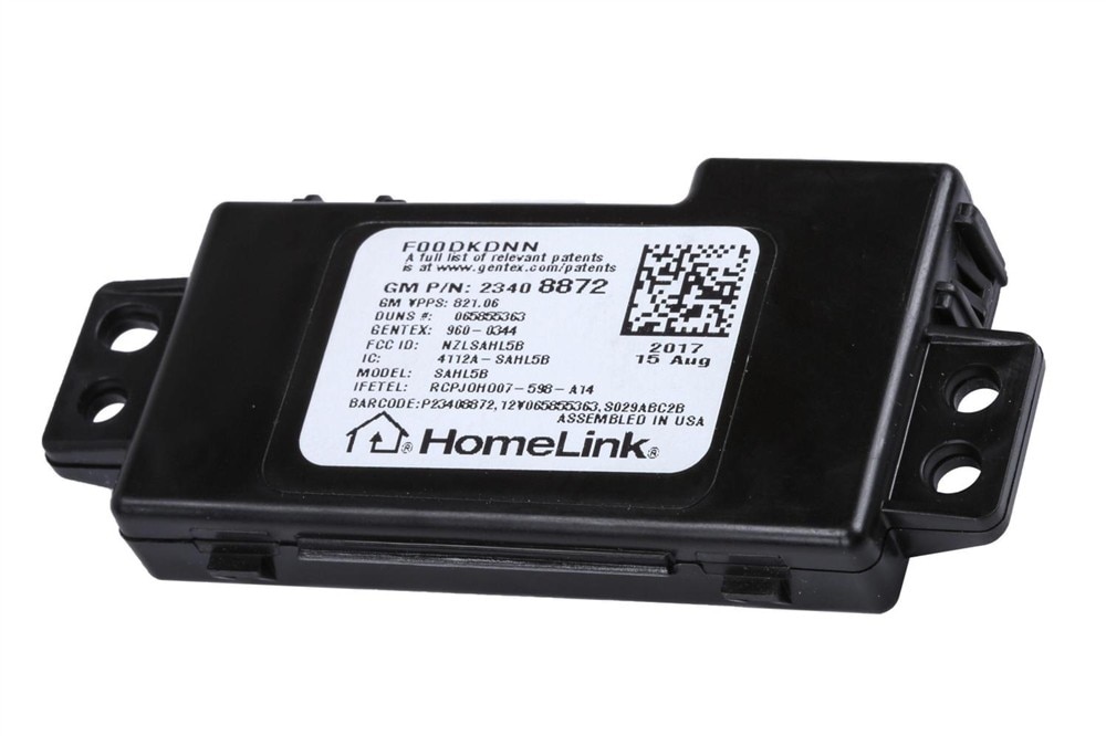 GM Genuine Parts Garage Door Opener Transmitter