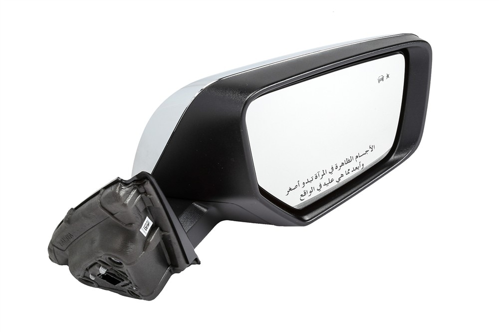 GM Genuine Parts Bright Chrome Passenger Side Door Mirror
