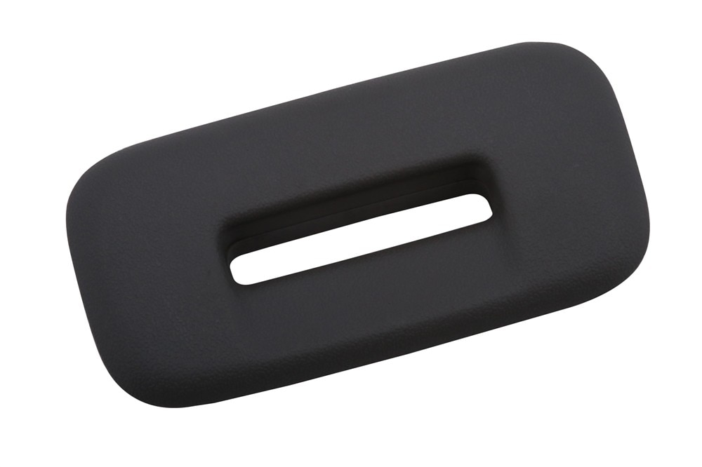 GM Genuine Parts Dark Ash Gray 3rd Row Seat Back Latch Strap Bezel