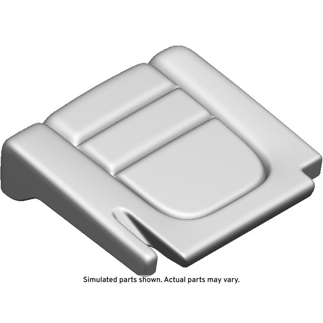 GM Genuine Parts Light Ash Gray 3rd Row Passenger Side Seat Cushion Cover