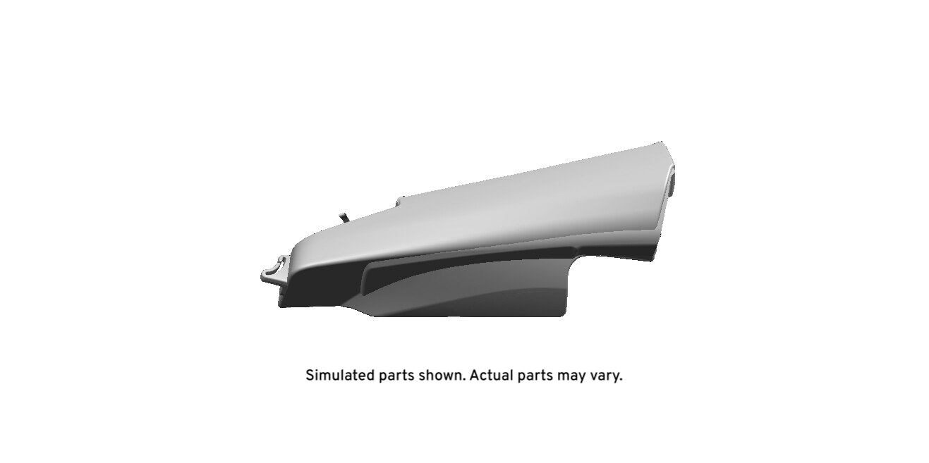 GM Genuine Parts Vecchio Base Sauvage Rear Driver Side Seat Back Bolster