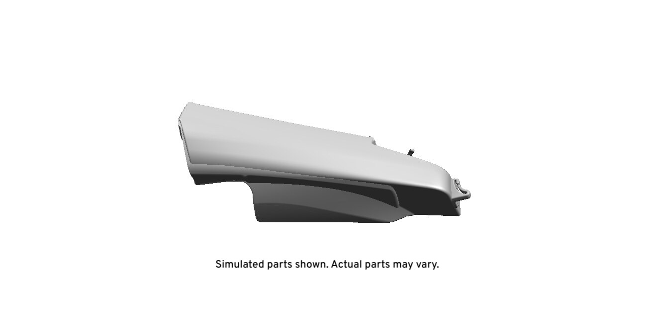 GM Genuine Parts Vecchio Base Sauvage Rear Passenger Side Seat Back Bolster