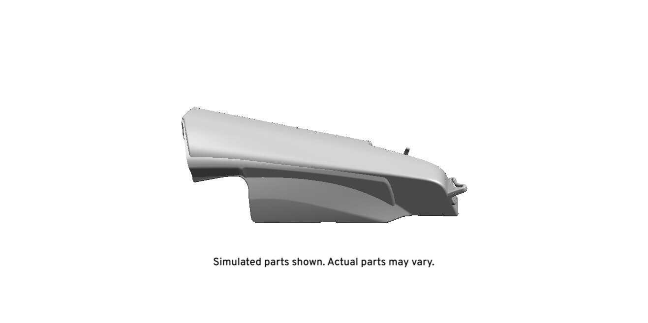 GM Genuine Parts Maple Sugar Rear Passenger Side Seat Back Bolster