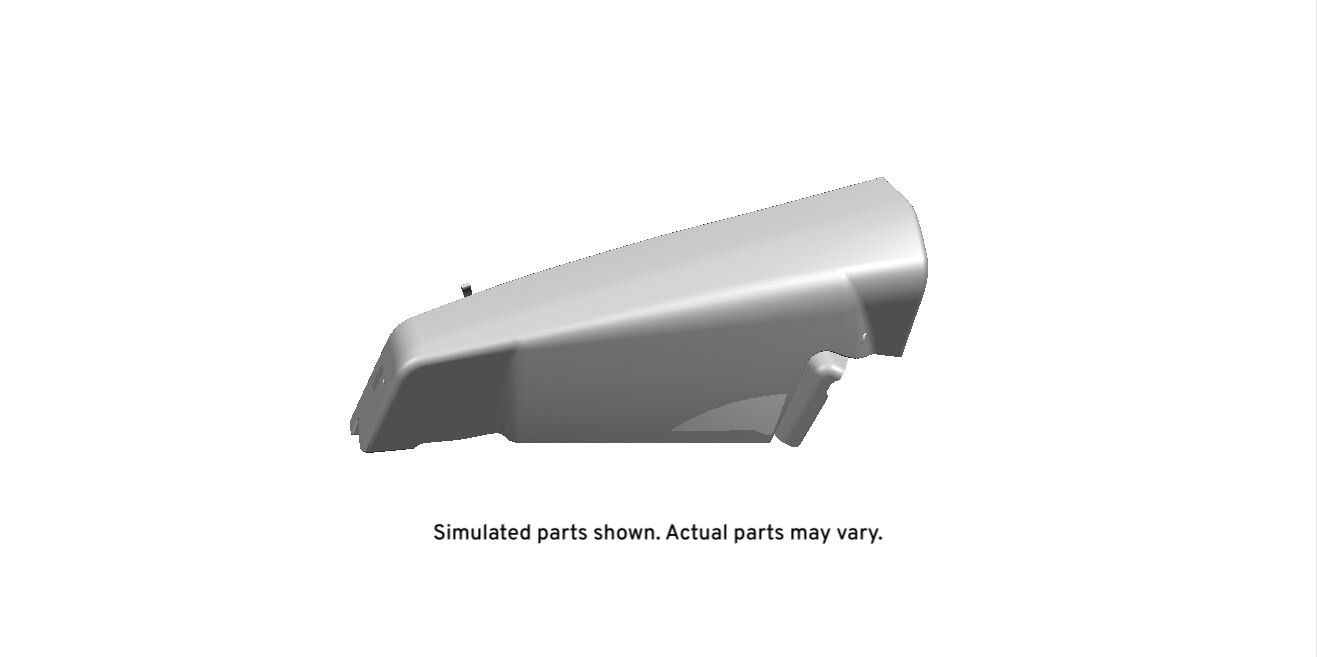 GM Genuine Parts Light Wheat Rear Driver Side Seat Back Bolster