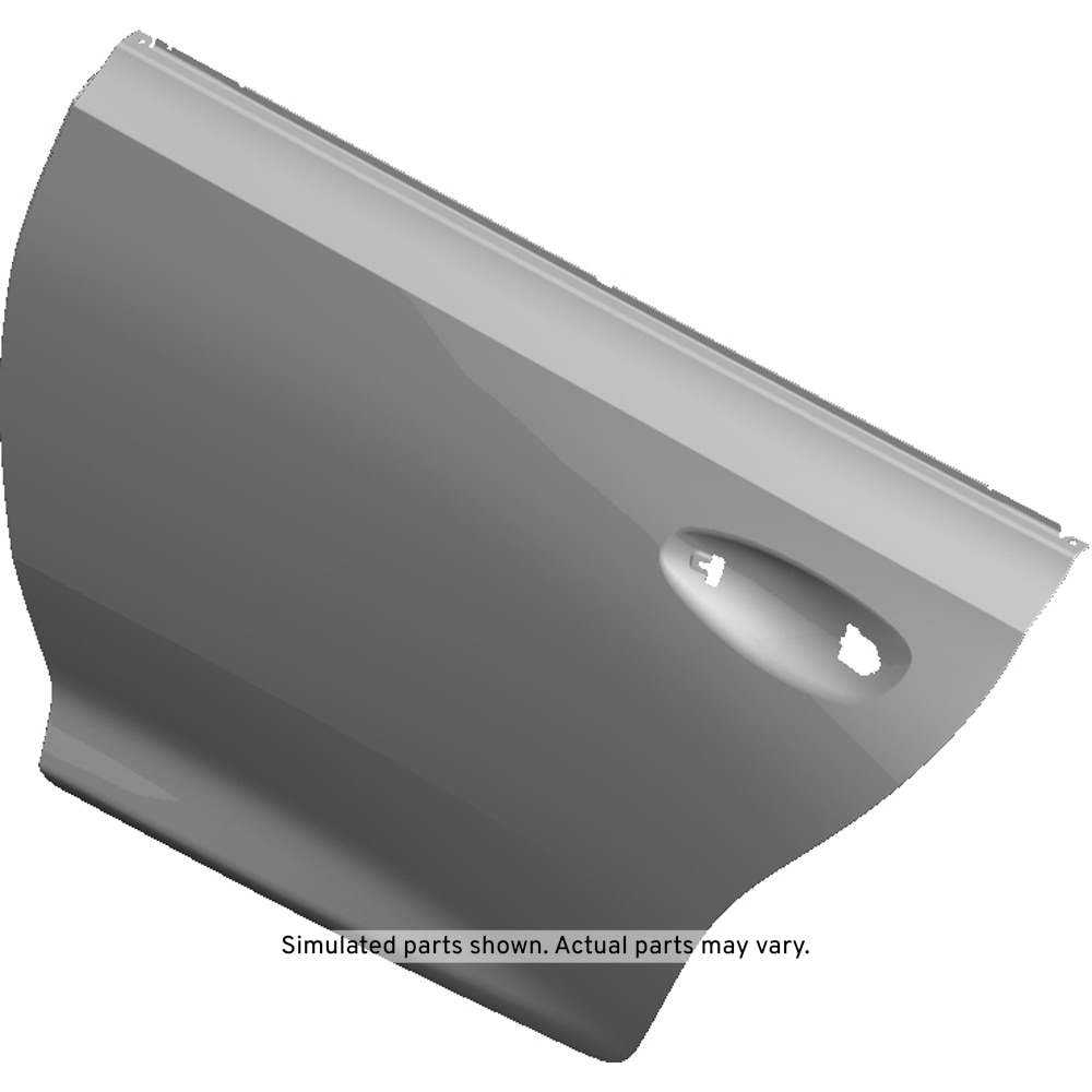 GM Genuine Parts Rear Driver Side Door Outer Panel