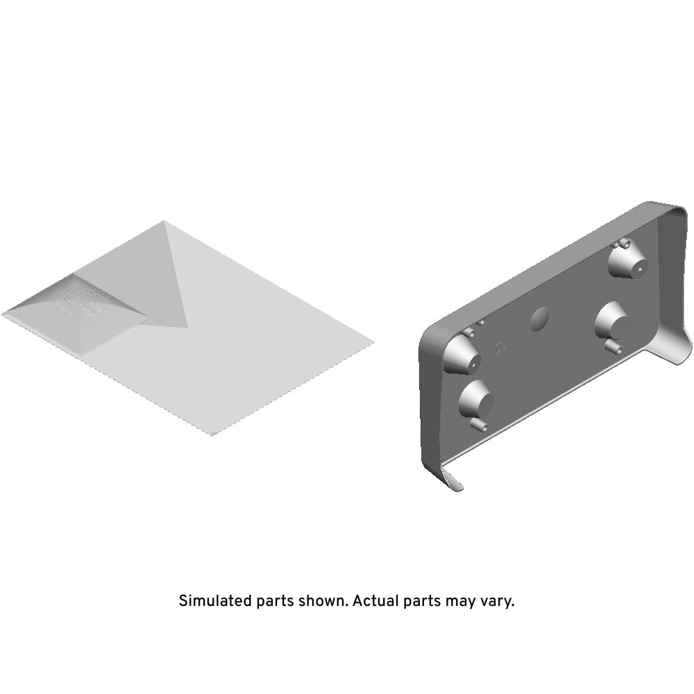 GM Genuine Parts Primed Front License Plate Bracket