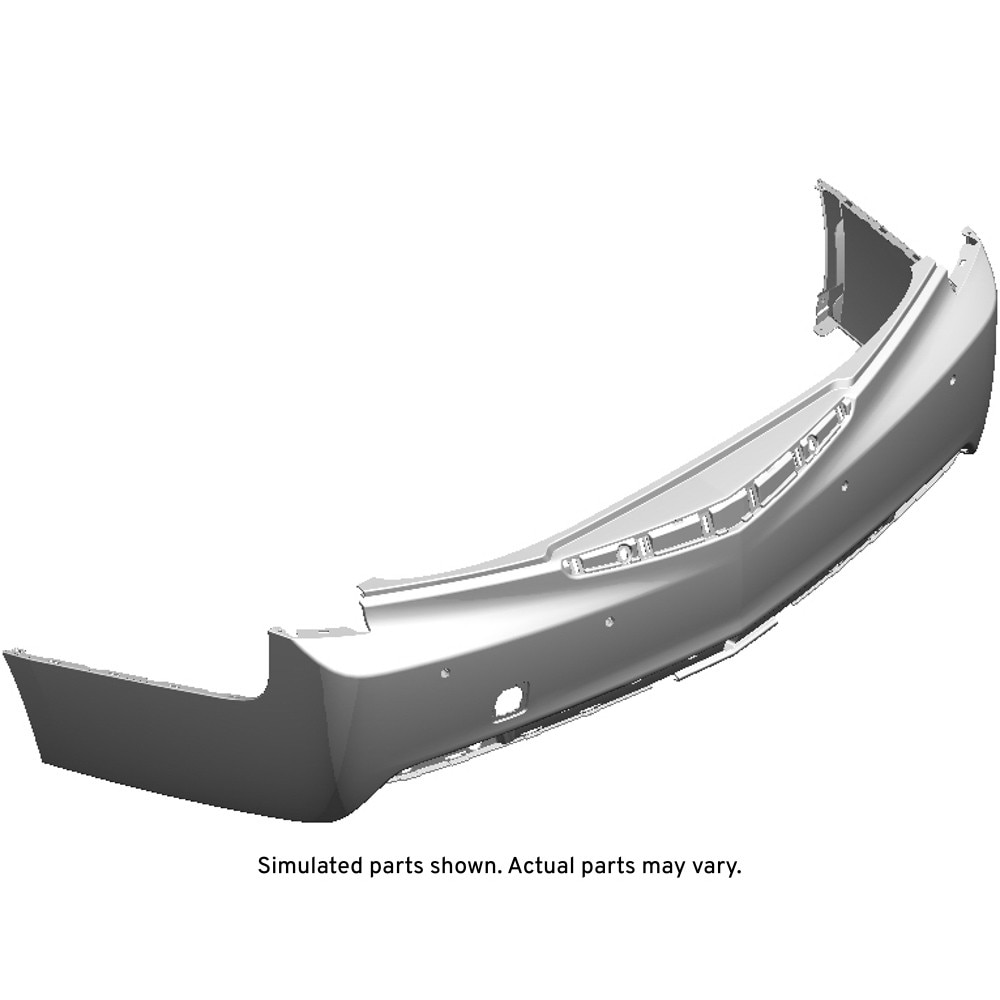 GM Genuine Parts Rear Upper Bumper Cover