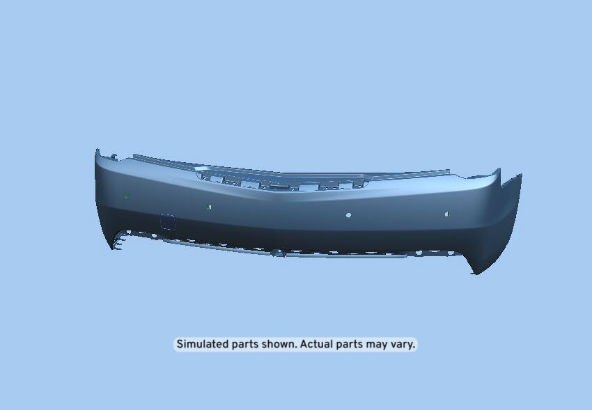 GM Genuine Parts Rear Upper Bumper Cover