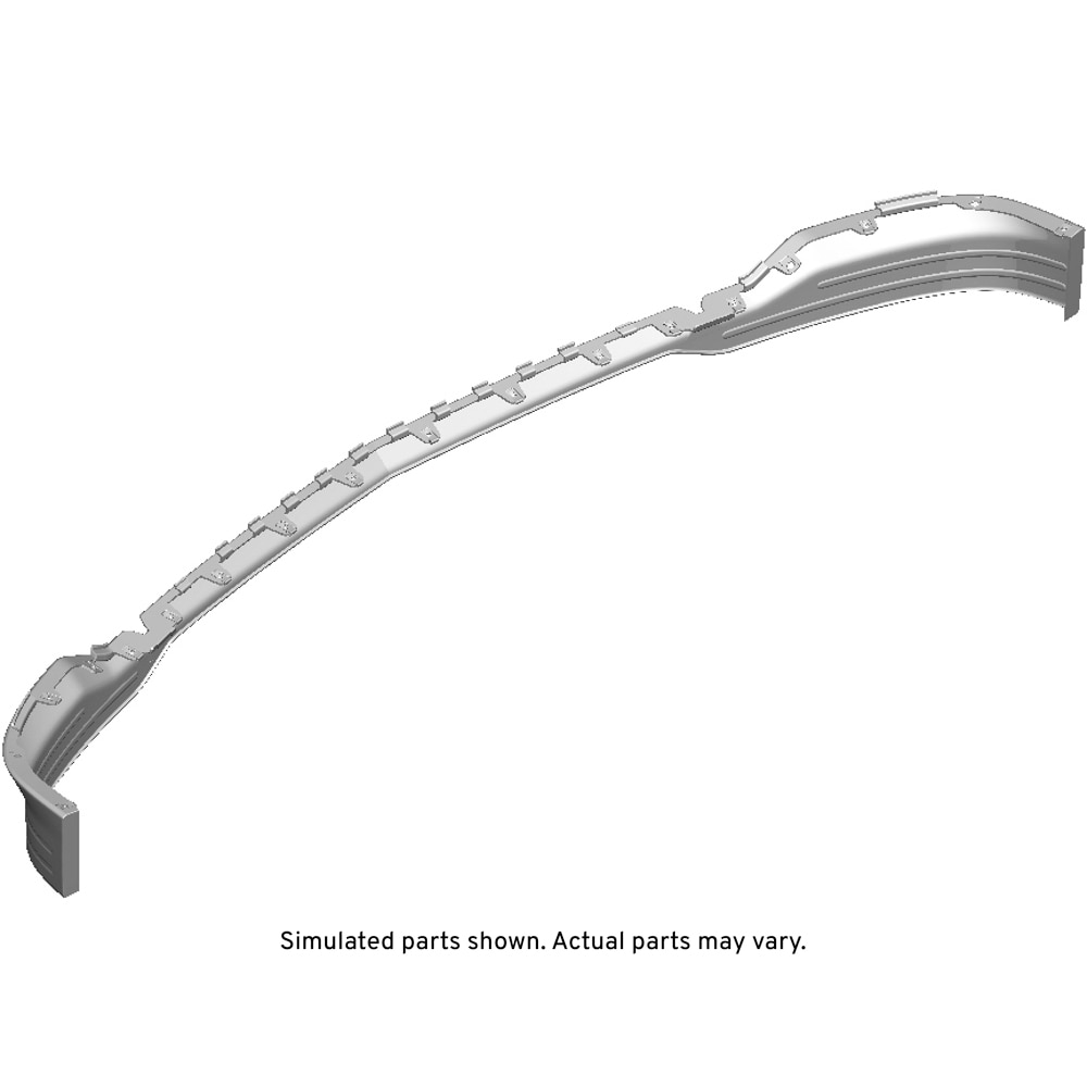 GM Genuine Parts Front Bumper Fascia Air Deflector