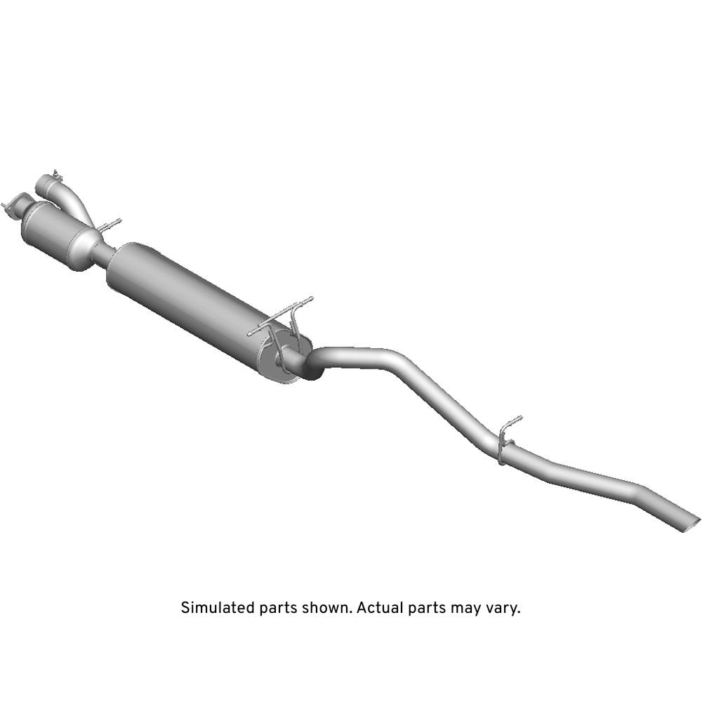 GM Genuine Parts Exhaust Muffler Assembly