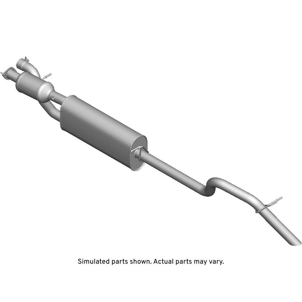 GM Genuine Parts Exhaust Muffler Assembly