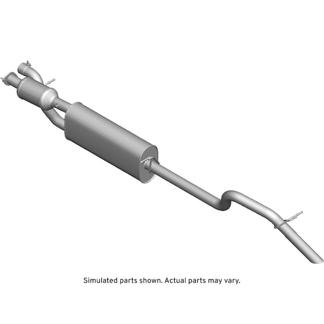 GM Genuine Parts Exhaust Muffler Assembly