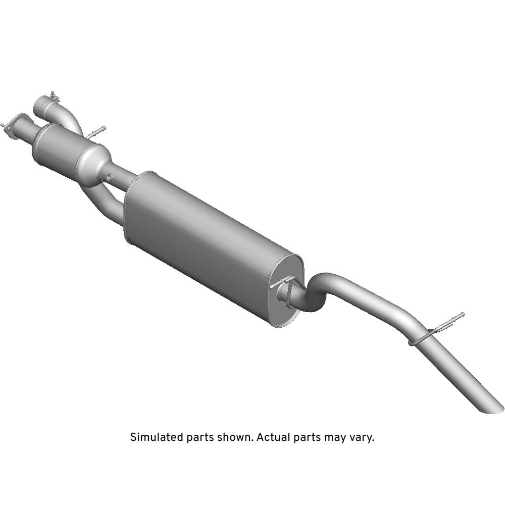 GM Genuine Parts Exhaust Muffler Assembly