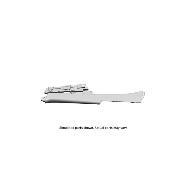 GM Genuine Parts Morello Red Passenger Side Front Floor Rear Console Side Trim Panel