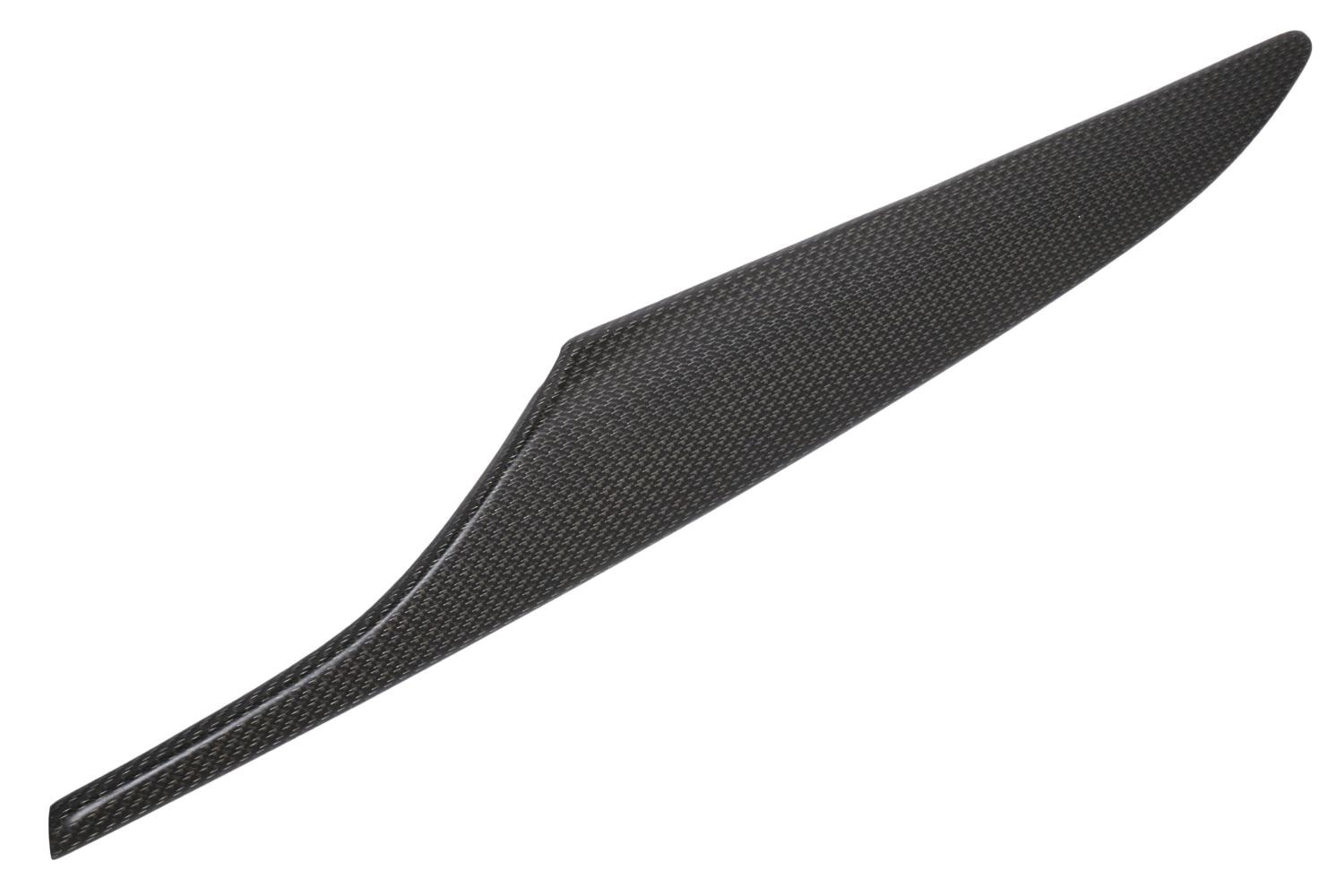 GM Genuine Parts V-Line Carbon Fiber Rear Driver Side Door Trim Panel Applique