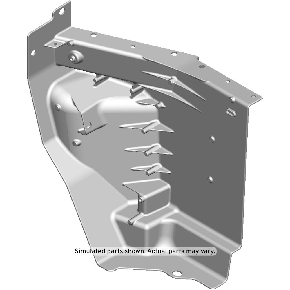 GM Genuine Parts Driver Side Floor Panel Tunnel Front Brace
