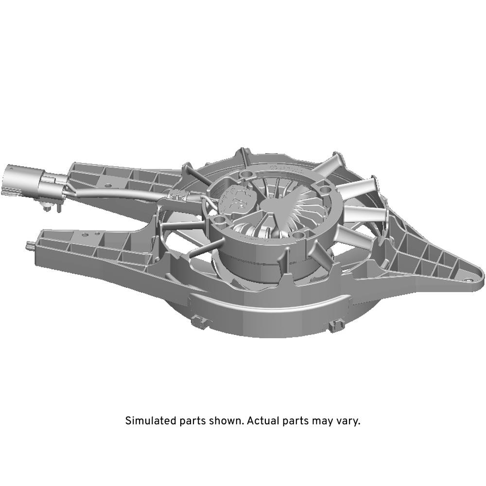 GM Genuine Parts Auxiliary Engine Coolant Fan