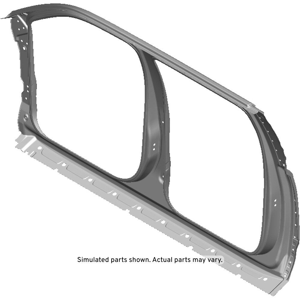 GM Genuine Parts Passenger Side Outer Body Side Panel