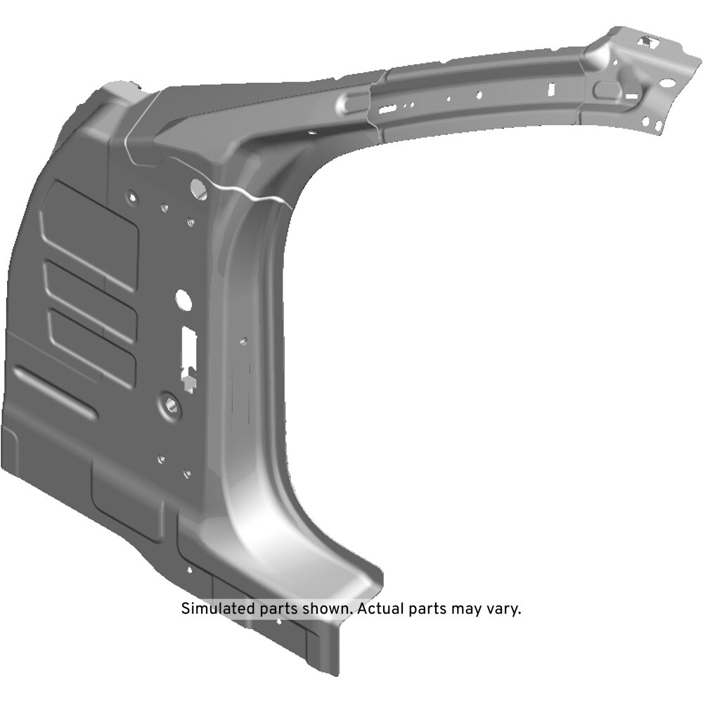 GM Genuine Parts Driver Side Windshield Inner Side Frame