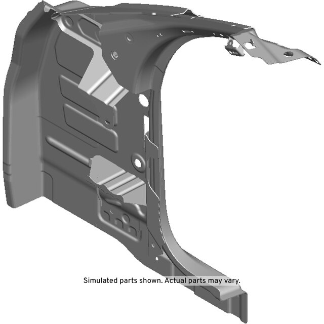 GM Genuine Parts Passenger Side Windshield Inner Side Frame