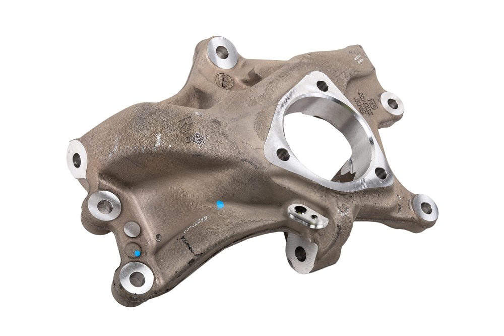 GM Genuine Parts Rear Passenger Side Wheel Hub Bracket