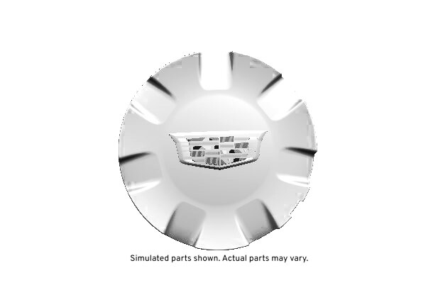GM Genuine Parts Front and Rear Wheel Trim Cap