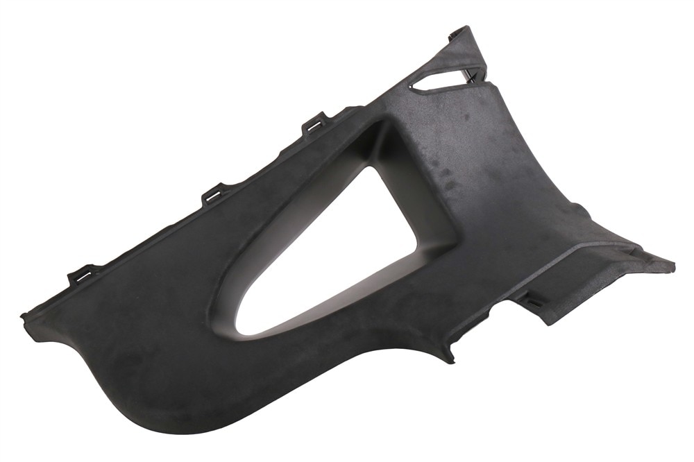 GM Genuine Parts Jet Black Passenger Side Quarter Window Trim Panel