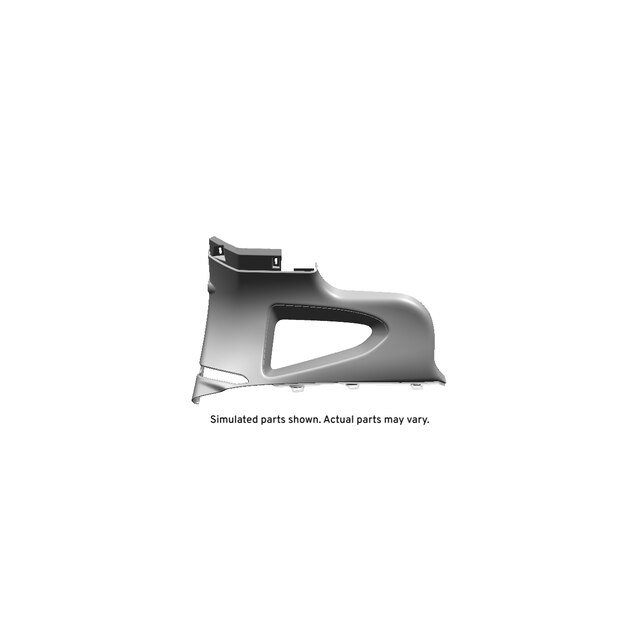 GM Genuine Parts Jet Black Passenger Side Quarter Window Trim Panel