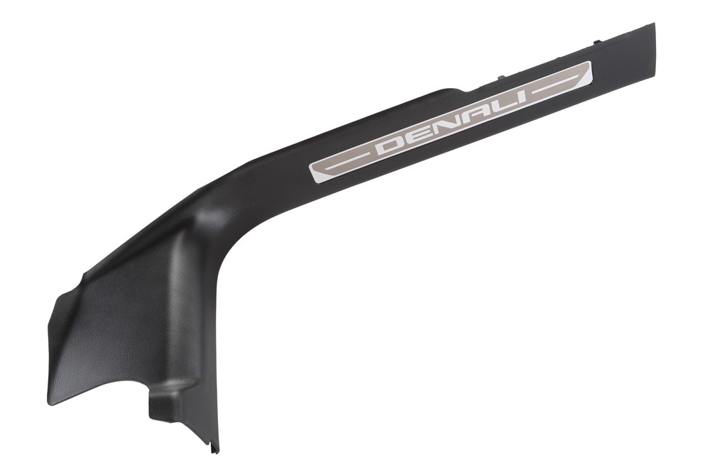 GM Genuine Parts Jet Black Front Driver Side Door Sill Garnish Molding