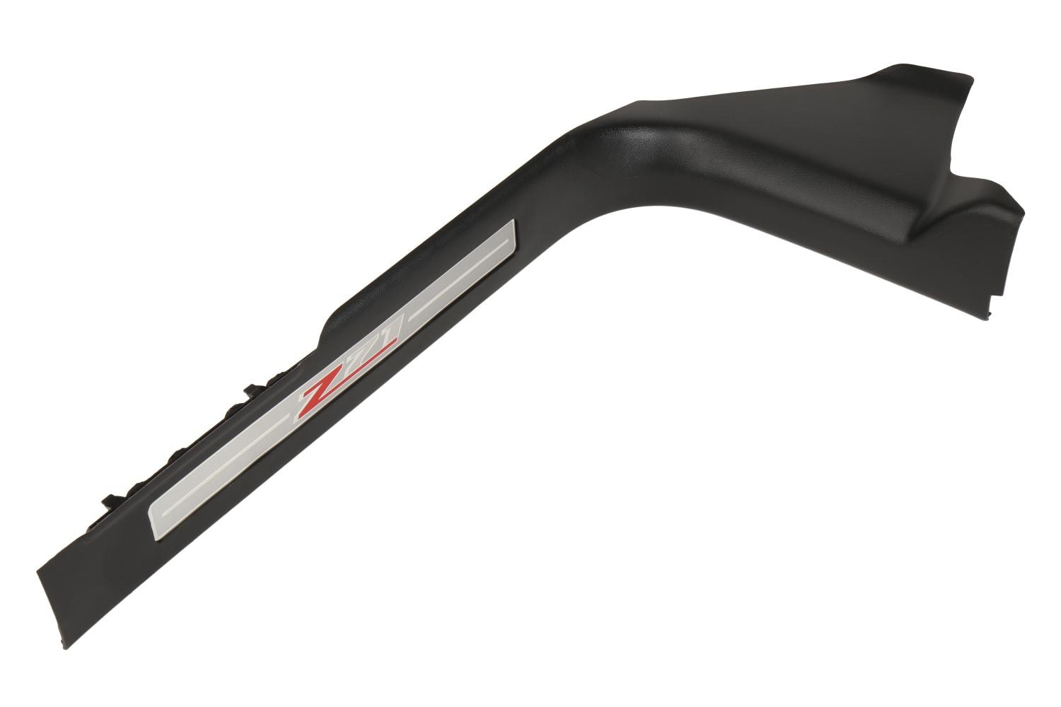 GM Genuine Parts Jet Black Front Passenger Side Door Sill Garnish Molding