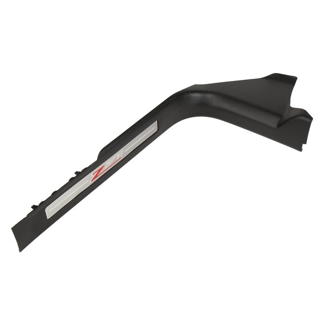 GM Genuine Parts Jet Black Front Passenger Side Door Sill Garnish Molding