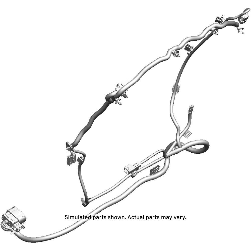 GM Genuine Parts Front Passenger Side Seat Back Wiring Harness