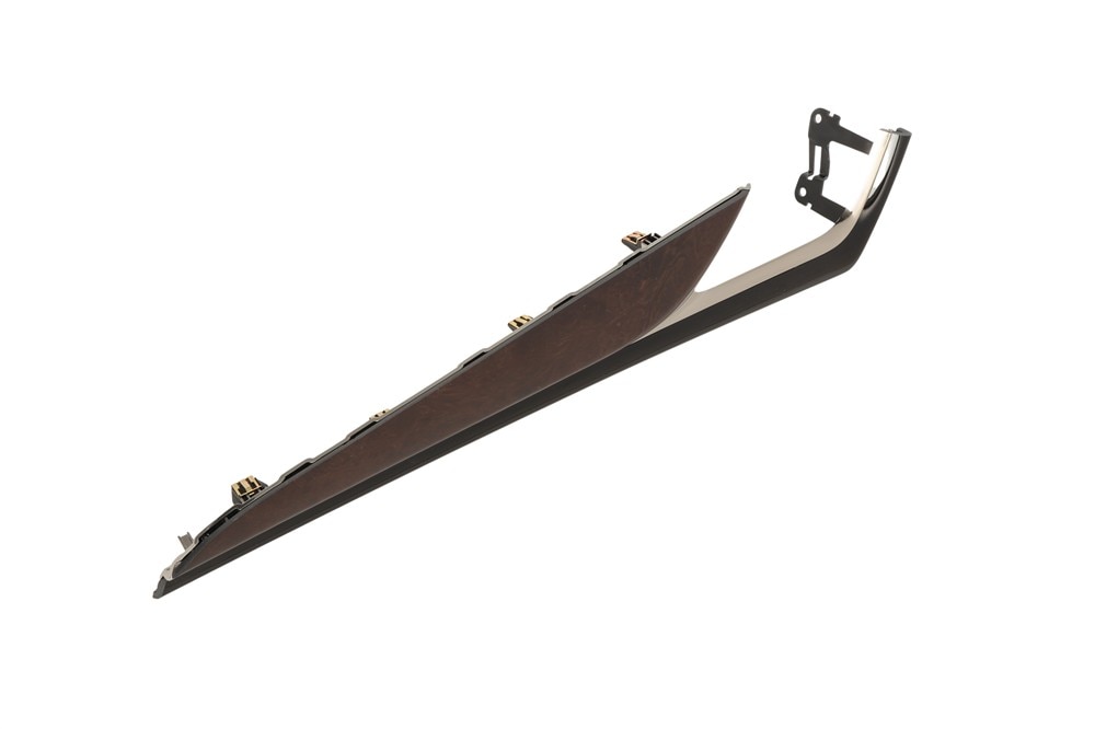 GM Genuine Parts Smoked Laurel Open Pore Passenger Side Instrument Panel Trim Plate Applique