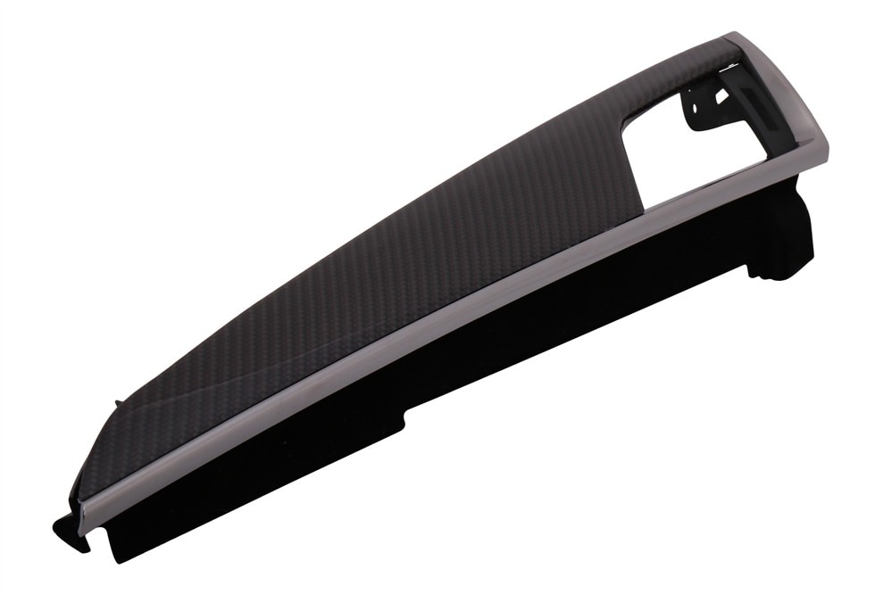 GM Genuine Parts Morello Carbon Passenger Side Instrument Panel Trim Plate Applique