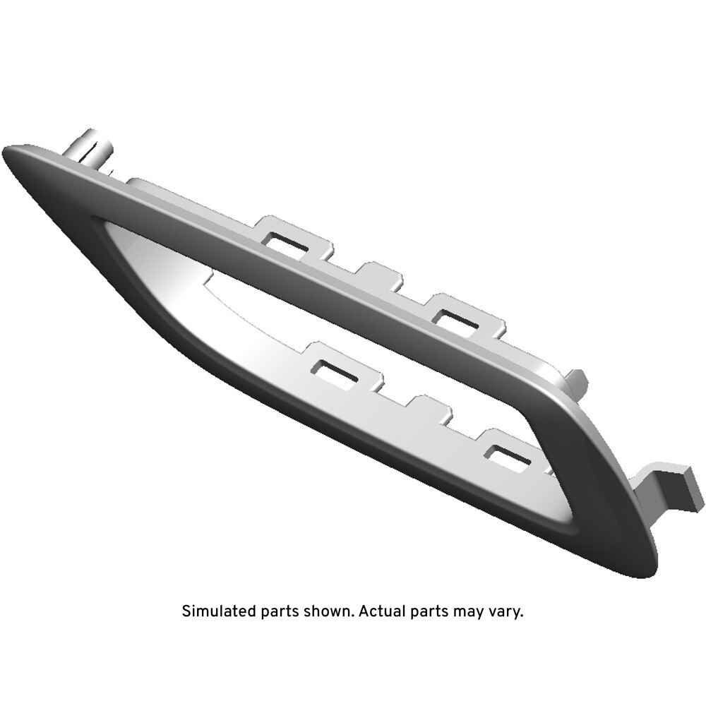 GM Genuine Parts Cashmere Rear Driver Side Seat Heater Switch Bezel