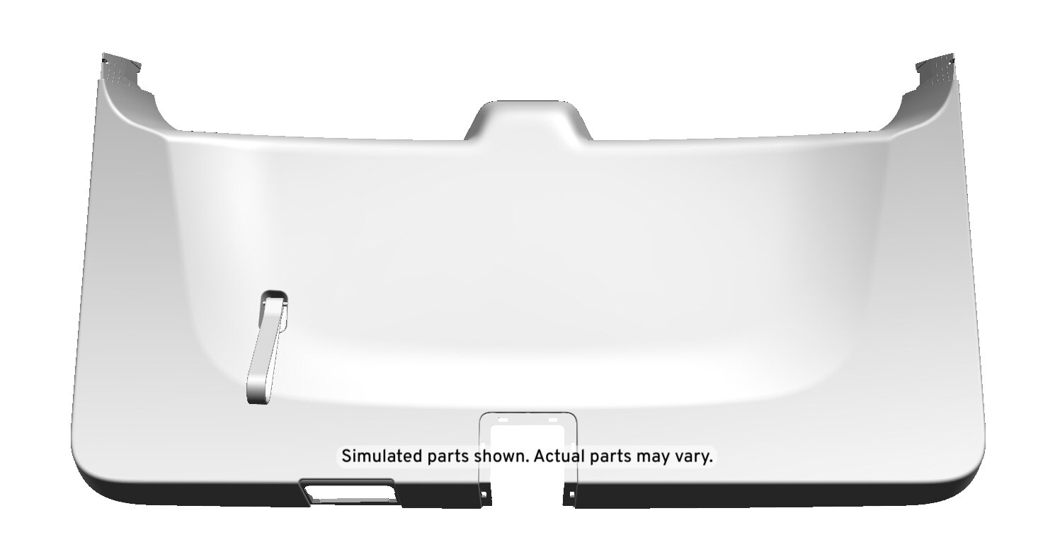GM Genuine Parts Jet Black Liftgate Trim Panel
