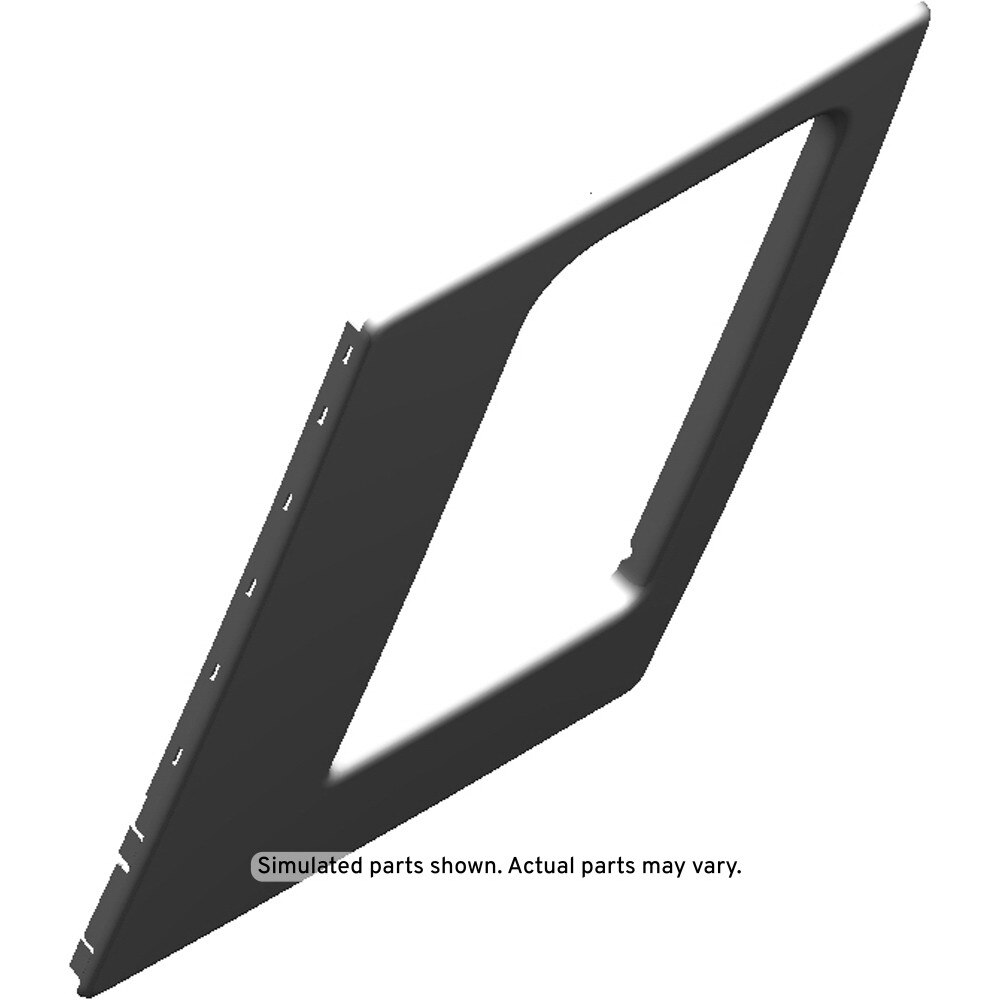 GM Genuine Parts Jet Black Rear Passenger Side Seat Armrest Closeout Panel